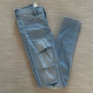 Abercrombie Kids Distressed Jeggings